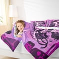 thumbnail image 3 of Erosebridal Traditional Japanese Girl Full Size Comforter Sets,Kawaii Japanese Animation Bedding Sets For Men Women, Reversible 3 Pieces, 3 of 7