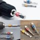 thumbnail image 5 of Adaptador de enchufe para herramientas eléctricas manuales, 3 adaptadores de enchufe hexagonal de 1/4" 3/8" 1/2", extensión de cabeza de conexión con cintas, 5 of 5