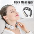 thumbnail image 4 of Portable Neck Massager with Heat 6 Modes Rechargeable for Shoulder Relief, 4 of 5