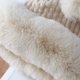 thumbnail image 4 of Gorro De Invierno Para Mujer Forro De Algodón Cálido Gorros De Punto De Piel Sintética Gorro De Punto De Esquí Suave Y Lindo Para Damas Niñas,Beige JAMW Sencillez, 4 of 5