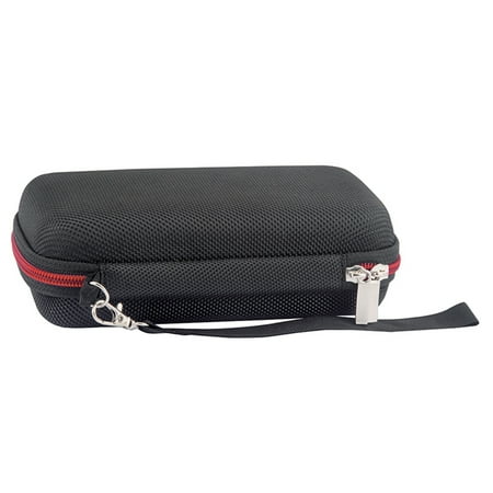 MANNYA for FlukeF101 F106 F107 Carrying Case Bag Digital Multimeter Double Zipper Storage Bag with Interlayer OrganizerBag