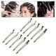 thumbnail image 1 of Pinzas para el cabello pinzas para cortar el cabello pinzas para el cabello de pico de pato pinzas para peinar el cabello metal para el hogar peluquería salón de belleza ANGGREK Otros, 1 of 8