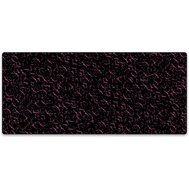 Keyboards XXL Extended Gaming Mouse Pad Thick Desk Mat (Black and Pink)