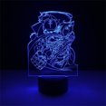 thumbnail image 4 of Tema de anime Night Light USB Fullmetal Alchemist 3D Illusion, 4 of 5