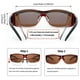 thumbnail image 4 of Gafas de sol URUMQI Polarizadas Fit Over, 100% UV400, 4 of 7