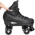 thumbnail image 5 of Fantastic Skates with Retro Quad Design for Kids and Adults (Black, Women's 8 / Men's 7), 5 of 10