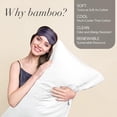 thumbnail image 5 of DISEN Body Pillow Cover Long Pillow Case, Rayon Made from Bamboo, Breathable & Silky Soft Body Pillow Pillowcase, Cooling Full Body Pillow Case for Hot Sleepers, Night Sweats (White, 20x54 Inches), 5 of 8