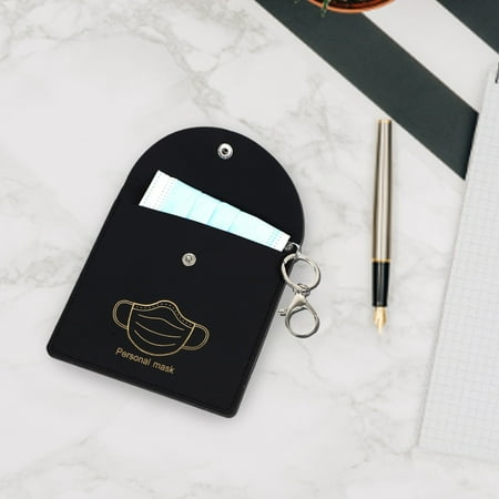 

Wanwan Anti-scratch Face Cover Bag Widely Use Faux Leather Dust-proof Waterproof Storage Pouch Container for Home