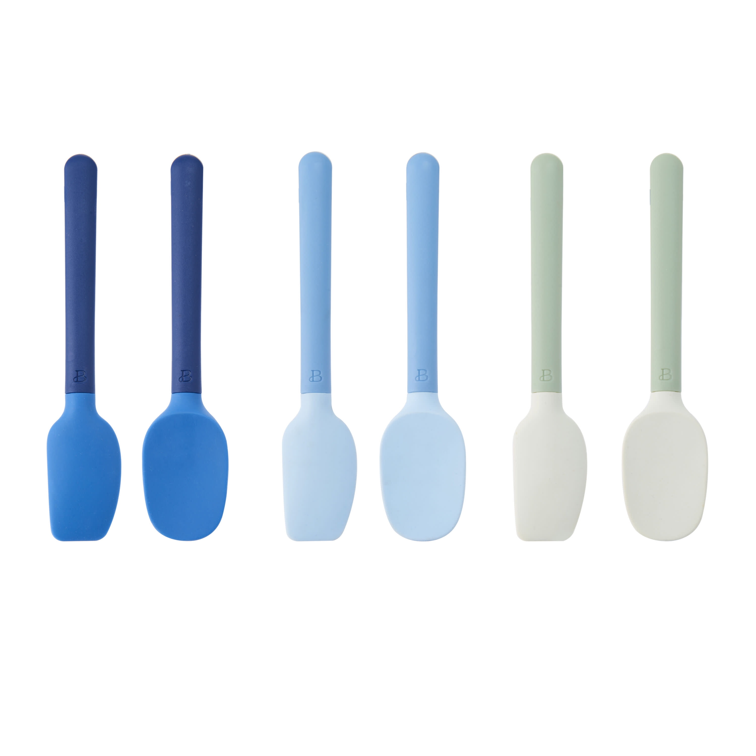 Beautiful Set of 2 Silicone Mini Spatulas, Store Only Item, Item and