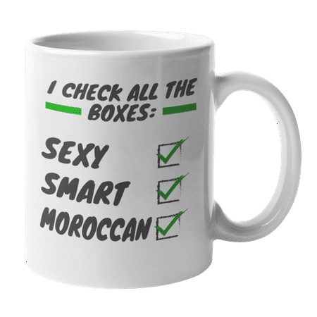 

Moroccan Theme Ceramic Coffee & Tea Mug Morocco Serveware or Decor (11oz)