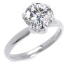 2 Carat Round Diamond Solitaire 14kt White Gold Engagement Ring