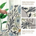 thumbnail image 5 of Yayeee 4 Pack Dining Chair Covers Stretch Parson Chairs Slipcovers Seat Protector, Blue Floral Pattern, 5 of 6