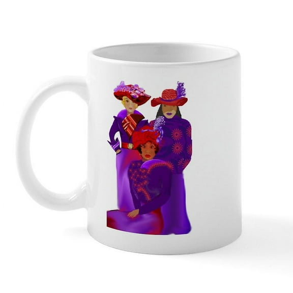 CafePress - Women's Diversity Mug - 11 oz Ceramic Mug - Novelty Coffee Tea Cup