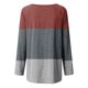 thumbnail image 4 of Pntutb Mujeres Moda Casual Socket Impreso Manga Larga Cuello Redondo tops Pntutb Pntutb-1883, 4 of 5