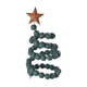 thumbnail image 2 of Mini árbol de Navidad de escritorio con cuentas de madera, decoración decorativa para festivales de interior, Navidad Verde, 2 of 9