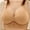 Beige, variant on SROBPTY Plus Size Summer Bras for Womens,Women's Underwire Gathering Top Support Mom's Bra Large Size Thin Breathable Side Folding Sagging Foreign Trade Underwear