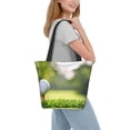 thumbnail image 2 of Honeii golf ball perched on a tee Print Women Top Handle Satchel Handbags,Fashion Handbag,Messenger Tote Bag Purse for Women,Shoulder Bag Handbag for Travel, Work, 2 of 6