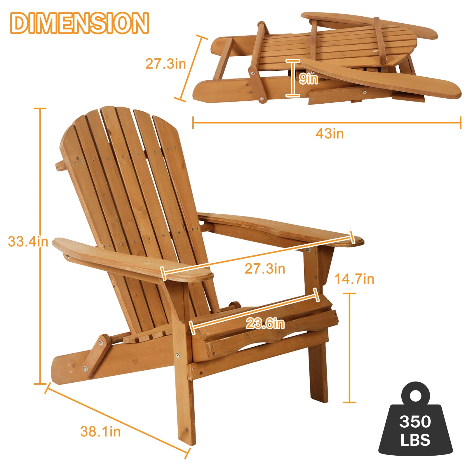 Eon adirondack chairs sales