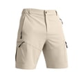 thumbnail image 5 of Mens Golf Shorts Relaxed Fit Stretch Business Casual Short Button Elastic Waist Bermuda Workout Short, S, 5 of 8