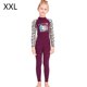 thumbnail image 2 of Muebles multicolores Traje de buceo Mangas largas y pantalones Mono de traje de baño para Snorkel Surfing Aplicable a todas las temporadas PURPLE XXL Advancent OD003660-10, 2 of 7
