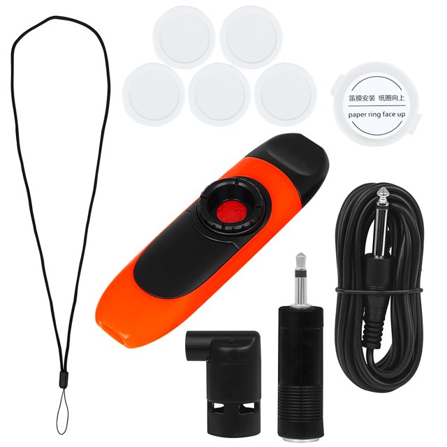Miangastore 1 Set Kazoo Professional Performance Electric Kazoo Instrument with Connecting Wire
