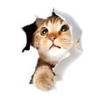 thumbnail image 1 of Mistaha Adorable 3D Cat Toilet Sticker Set, Waterproof Wall Decal, Style 4, Model XH2005, 1 of 7
