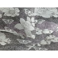 thumbnail image 3 of Ambesonne Flowers Quilted Bedspread Set 3 Pcs, Butterflies Dahlia Orchid, Queen, Off White Lilac Taupe, 3 of 4
