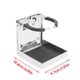 thumbnail image 3 of Soporte de taza de coches Botella de agua de bebida plegable de acero inoxidable Estante de almacenamiento ajustable con tornillos FUTICOS AUTOMÁTICOS Pieza para camión de barcos Inevent VI001878-00, 3 of 6