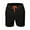 Black, variant on Abcnature Men's Athletic Shorts, Sports Gym Running Short Pants, Men's Quick Dry Beach Plain Three Quarter Loose Swim Shorts, Workout, Cargo Casual Hiking Shorts Navy L