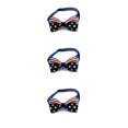 thumbnail image 1 of Billuyoard Collares para perros Pajarita Mascotas Aseo Decoraciones Suministros Cachorro Raya Estrella Type1 NO1 Billuyoard CBP256482, 1 of 6