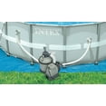 Intex 1200 GPH Krystal Clear Above Ground Pool Sand Filter Pump Set 28643EG