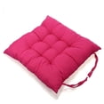 thumbnail image 3 of Nvzi Cojín de asiento de silla de algodón cuadrado suave y antideslizante de 15 x 15 pulgadas para sillas de cocina, decoración del hogar y la oficina, 3 of 4