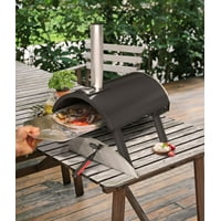 Expert Grill 15 Inch Charcoal Pizza Oven (Black)