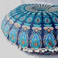 thumbnail image 4 of Indian Pillows Round Bohemian Home Cushion Pillows Cover Case Cushions, 4 of 4