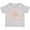 AC-Heather Grey, variant on Inktastic Llama Rose Flower Wreath Girls Baby T-Shirt