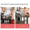 thumbnail image 2 of 304 Stainless Steel Squeezer Juicer Hand  Citrus  Manual Juicer Portable Juicer for Kitchen Bar Restaurant, 2 of 9