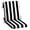 Black Cabana Stripe, variant on Arden Outdoor Dining Chair Cushion, 20 in x 20 in, Weather-Proof, Rain-Proof, Fade Resistant Patio Cushion for Patio, Dining, or Rocking Chairs 20 x 20, Black Cabana Stripe