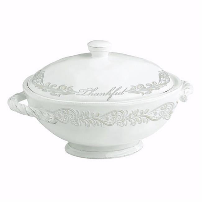 Divinity Boutique 178191 Thankful Collection Soup Tureen Serving Divinity Boutique 178191 Thankful Collection Soup Tureen Serving Bowl With Lid