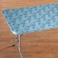 thumbnail image 2 of Marble Vinyl Elasticized Banquet Table Cover, 2 of 4