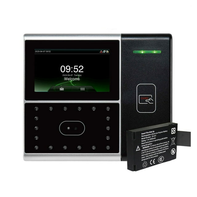 301 Facial Face Recognition Card Employee Time Attendance System Time Recorder TCP/IP Card Access Control