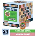 thumbnail image 2 of Double Donut Caramel Swirl Decaf Coffee Pods, Medium Roast , 24 Count for Keurig K Cup Machines, 2 of 7