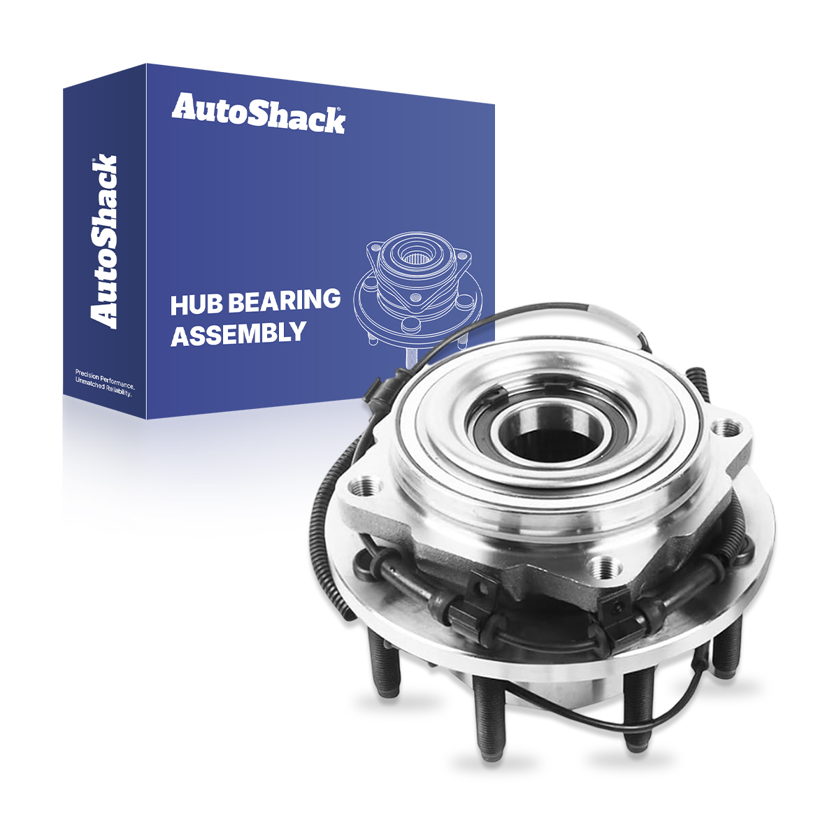 2 Front Wheel Hub Bearing Assemblies For Ford F-150 2018-2020 4WD W/ ABS – Brakeautor 515177