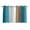 Turquoise Brown, variant on Blue Brown Ombre Kitchen Curtains 63 Inch Length, Vintage Country Wooden Grommet Top Bedroom Living Room Curtains, Light Filtering Cafe Curtain Drapes 2 Panels Set 84''x63''
