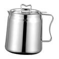 thumbnail image 4 of Oil Container Practical Oil Storage Pot for Drippings Chips Fryer Oil 2L, 4 of 8