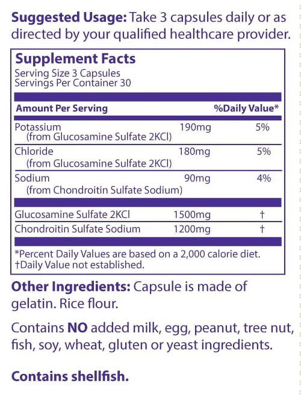 MRM Glucosamine Chondroitin Capsules, 90 Ct