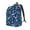 Medium, variant on Rateoe Blue Bus Pattern Durable Canvas Backpack for Men & Women – Stylish & Lightweight – Adjustable Straps, Multiple Pockets – Fits 15-17 Inch LaptopsSmall
