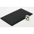 thumbnail image 3 of GroundSmart 54” x 32” Recycled Brown Rubber Playground Swing Mat, Single Child Safety Play Mat, 3 of 6