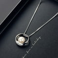 thumbnail image 5 of SPRING PARK Women Necklace Set Faux Pearl Jewelry Earrings Wedding Round Fashion Bridal Pendant, 5 of 8