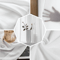 thumbnail image 4 of Neutral Farmhouse Curtains For Living Room Taupe Cream Boho Light Filtering Sheer Patterned Modern Beautiful Curtains With Floral Pattern Design Dining Room, 4 of 7
