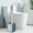 Gray, variant on Zenithome Sturdy Lightweight Soft Long Lasting Blue Light Blue Gray Green Toilet Brush For Toilet Bathroom Sink 16.93X5.12X3.94 In
